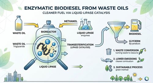 Neueste Unternehmenslösungen zu Enzymatic Biodiesel from Waste Oils: How Liquid Lipase Powers Cleaner Fuel Production