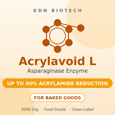 Ein guter Preis. Asparaginase Enzym Acrylavoid L 5000 U/g Lebensmittelqualität Acrylamid-Reduktionsmittel für Brot und Keksbacken Online